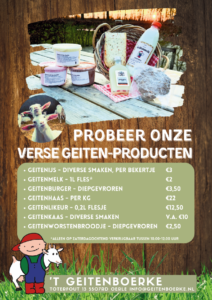 Geitenproducten 7-24